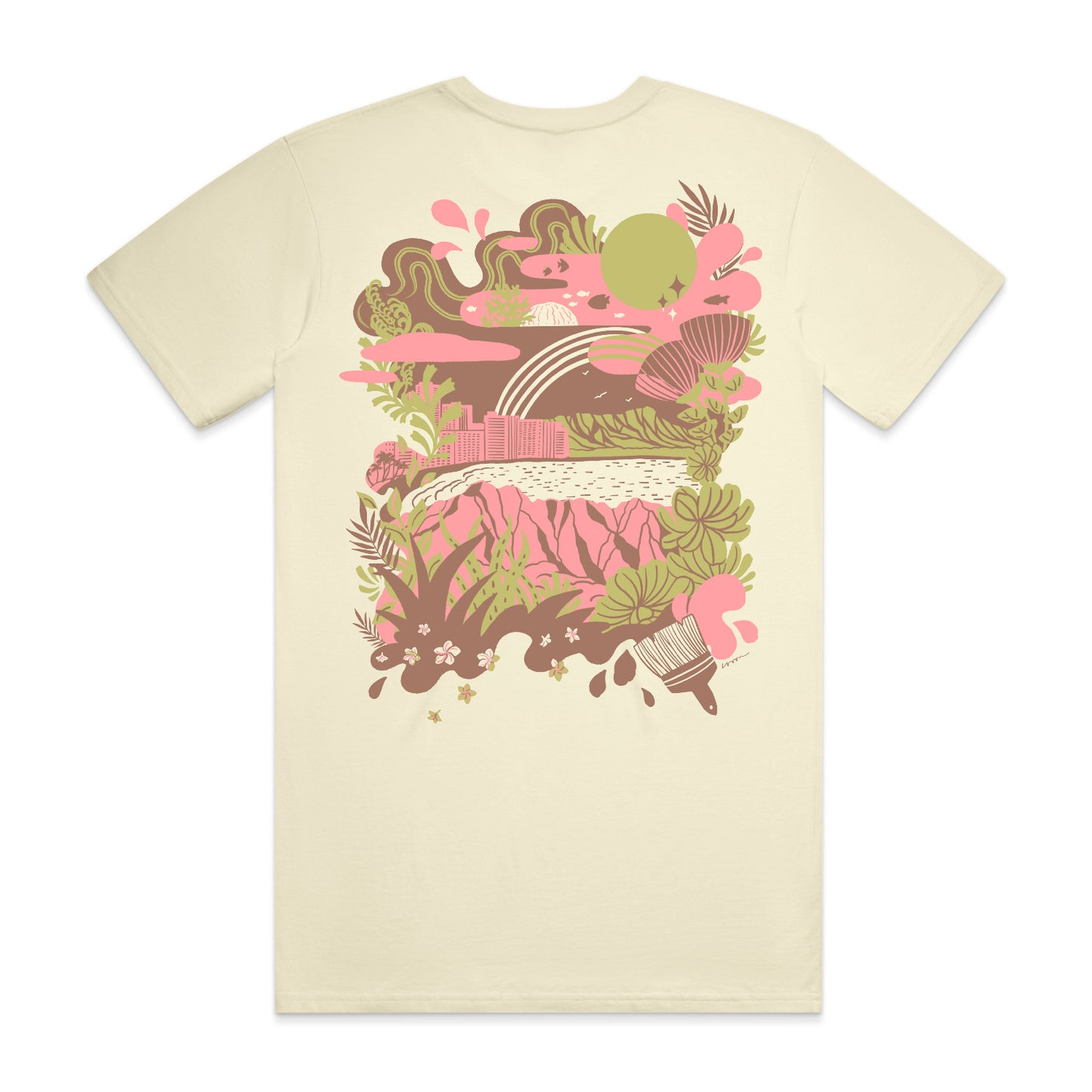 2026 Hawaii Walls and Art + Flea Tee by Candice Soon