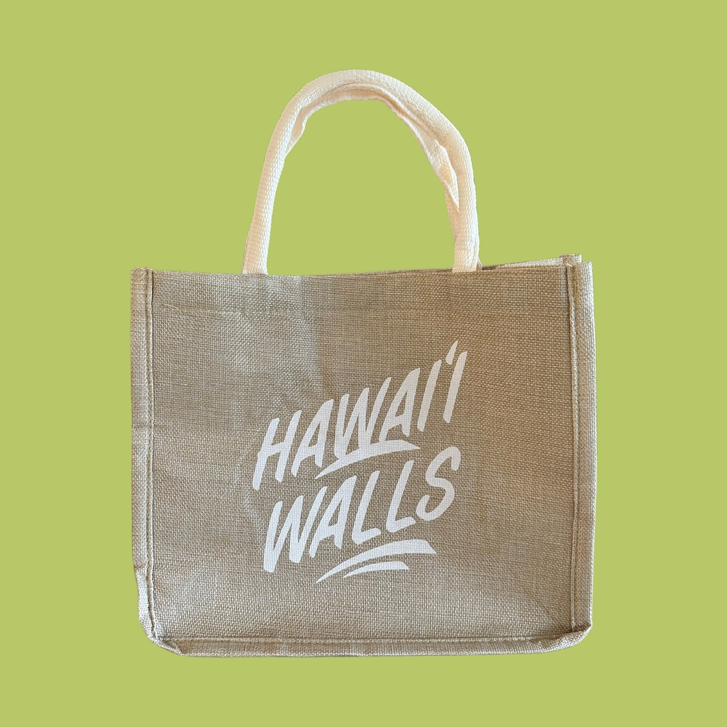 Hawaii Walls Linen Totebag