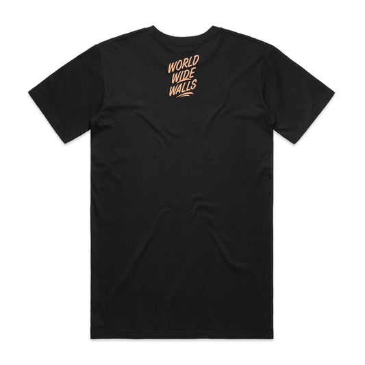 2024 Hawaii Walls Black Unisex Tee
