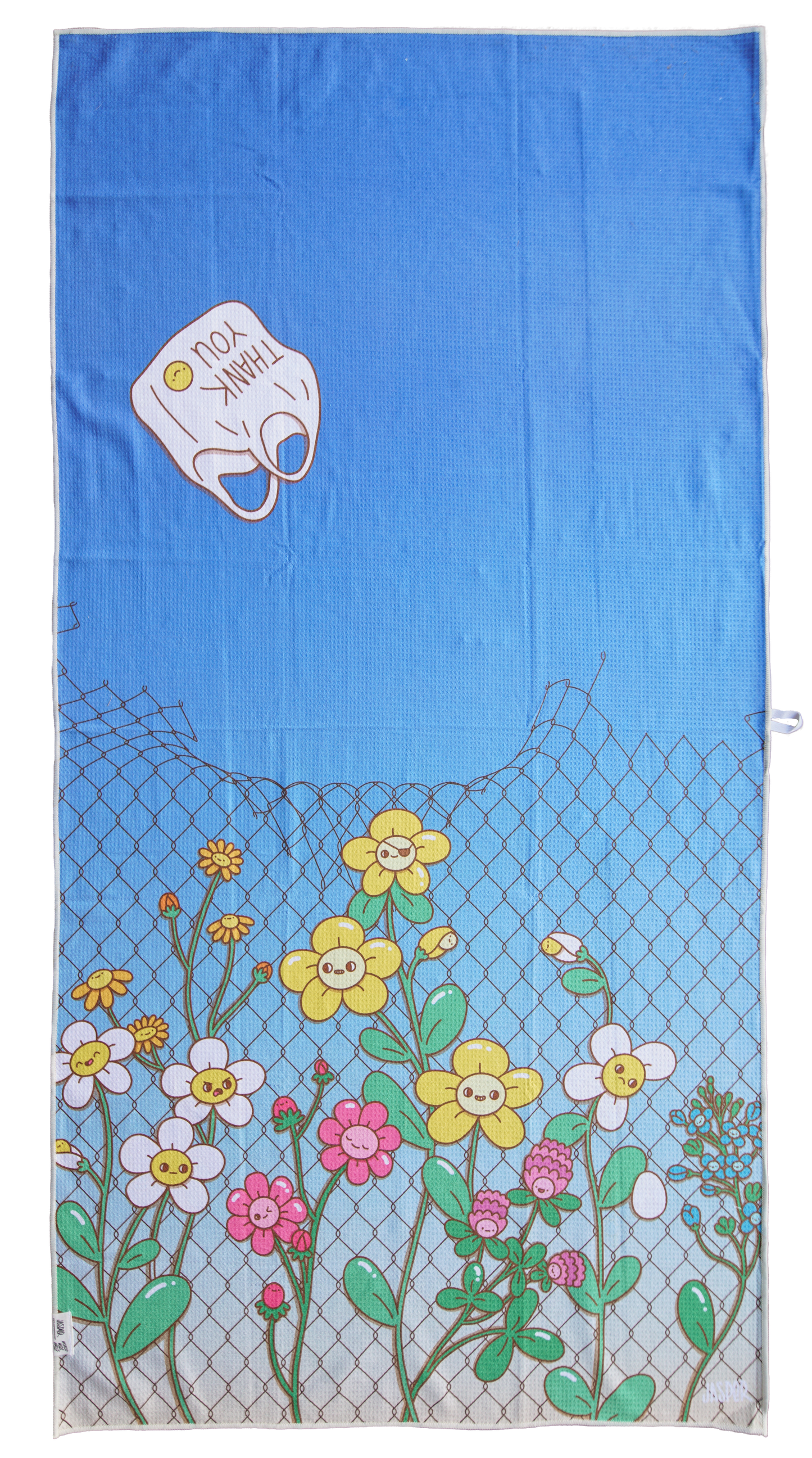 Wild Flowers Wet Bag + Waffle Towel Set by Jasper Wong